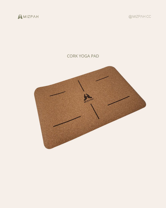 This Mizpah Cork Yoga Pad Designed and made as extra cushion and protection for your knees and joints during yoga.