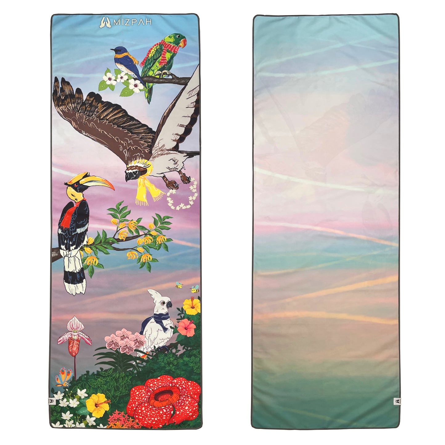 Dual-Sided Multi-Purpose Yoga and Beach Towel