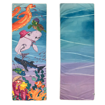 Dual-Sided Multi-Purpose Yoga and Beach Towel