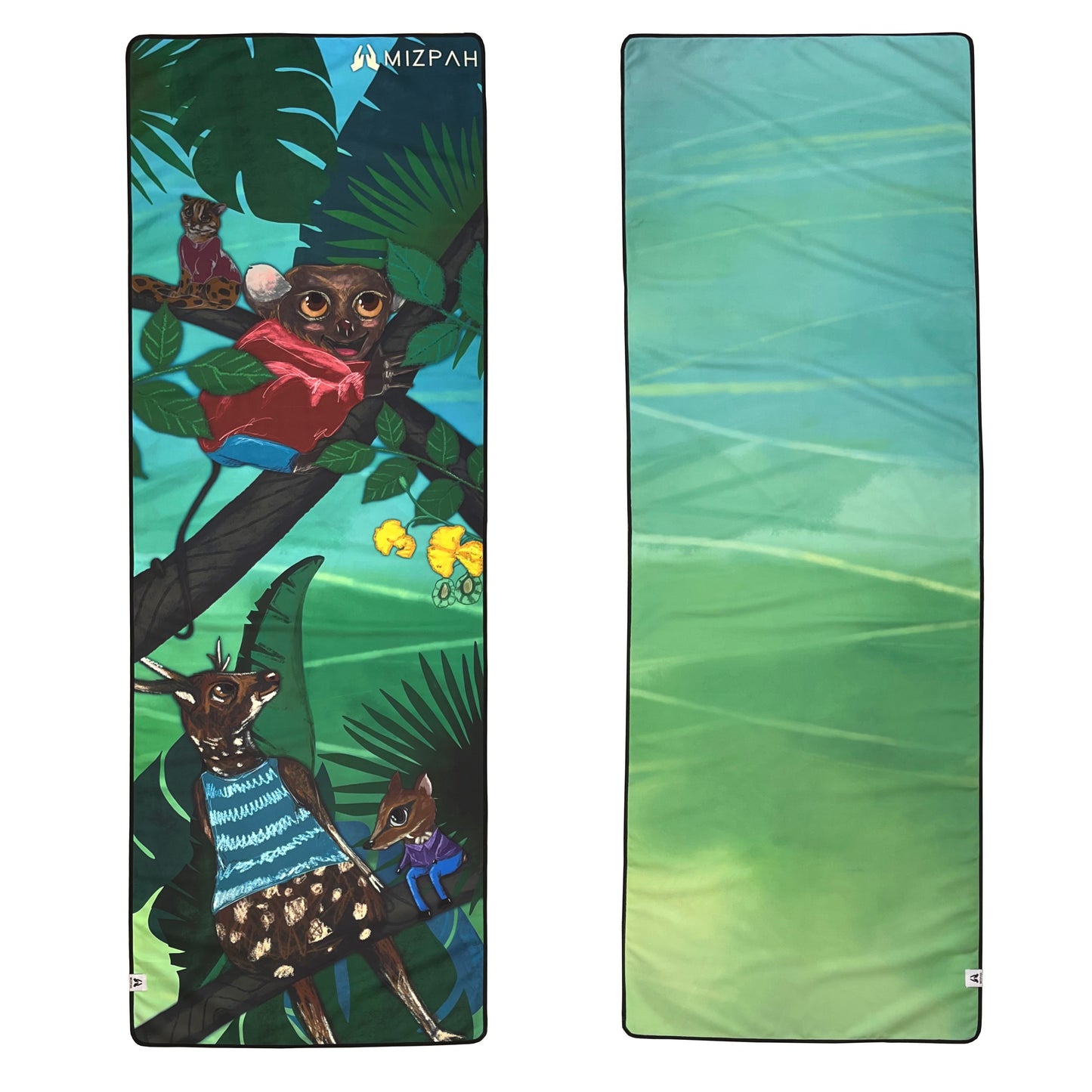 Dual-Sided Multi-Purpose Yoga and Beach Towel