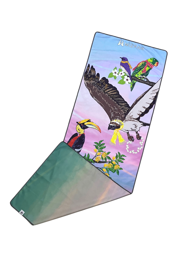 Dual-Sided Multi-Purpose Yoga and Beach Towel